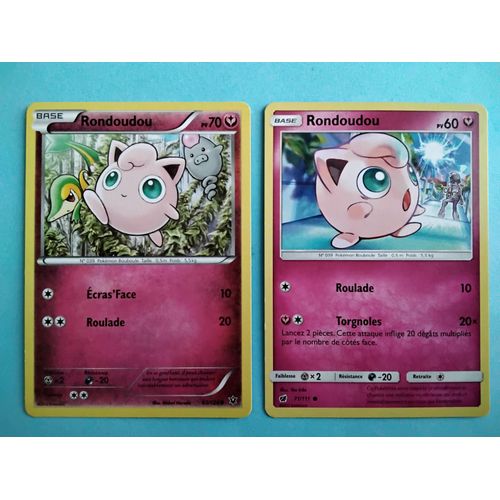 Cartes Pokémon N° 039 Rondoudou