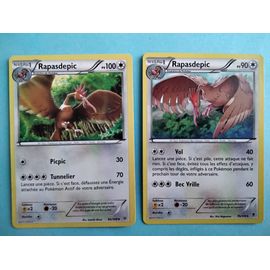 Cartes Pokémon N° 022 Rapasdepic