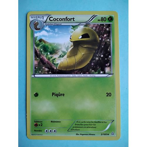 Carte Pokémon N° 014 Coconfort