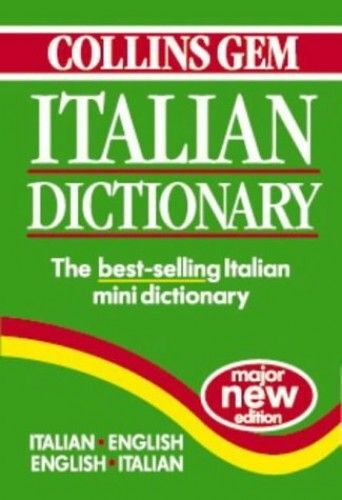 Italian Dictionary Italian/English English Italian