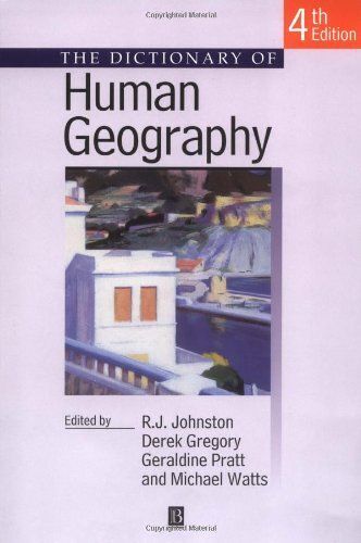 Dictionary Of Human Geography