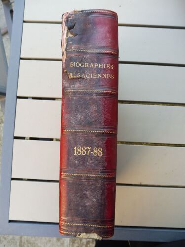 A. Ingold, Biographies Alsaciennes (Photographies Meyer) 4ème Série 1887-1888