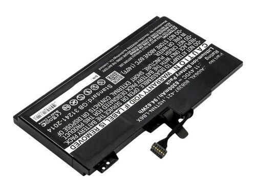 DLH - Batterie de portable (équivalent à : HP AI06XL, HP 808397-421, HP HSTNN-C86C, HP HSTNN-LB6X) - lithium-polymère - 8 cellules - 8300 mAh - 95 Wh - pour HP ZBook 17 G3 Mobile Workstation