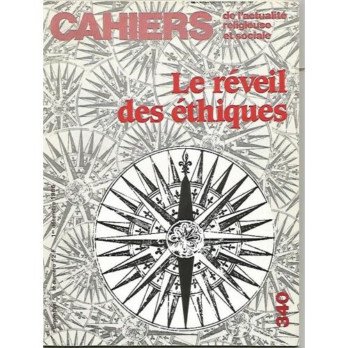 Cahiers Pour Croire Aujourd'hui Le Réveil Des Éthiques