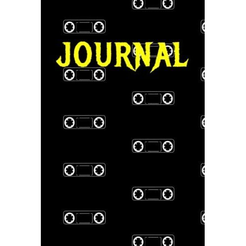80s Journal Notebook: Metal Rock Music Retro Book 100 Pages 6x9