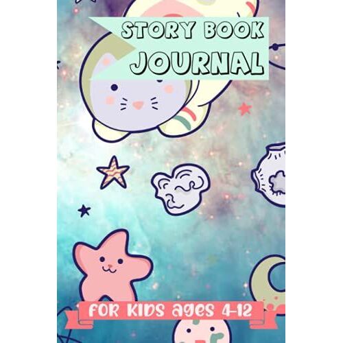 Story Book Journal For Kids Ages 4-12: Space Primer Composition Notebook And Writing Strands Beginning 1 With Scrible And Write Journal Writing ... And Write Journal For Kids Age 4-8 Years Old
