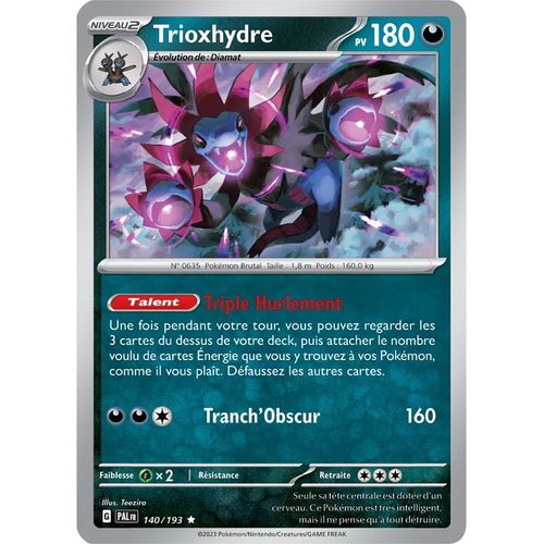 Trioxhydre - Holo - 140/193 - Evolutions À Paldea