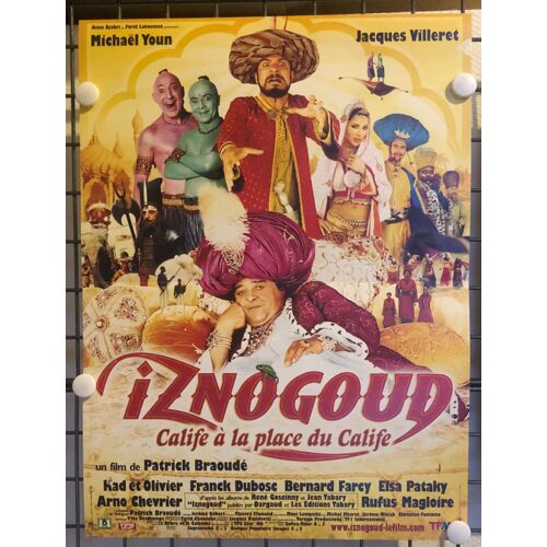 Affiche Iznogoud, Calife À La Place Du Calife, Jacques Villeret, Michaël Youn, Tabary, Bd, Bande Dessinée