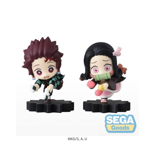 Demon Slayer: Kimetsu No Yaiba - Pack 2 Figurines Moh!Ment Vol.1 7 Cm