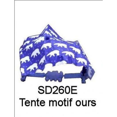 Figurine "Kinder Infinimix" (2016) - N°1 - Abri Tente Bleu / Polaires Garçon ( Sd260e / Sd-260e ) Avec Bpz