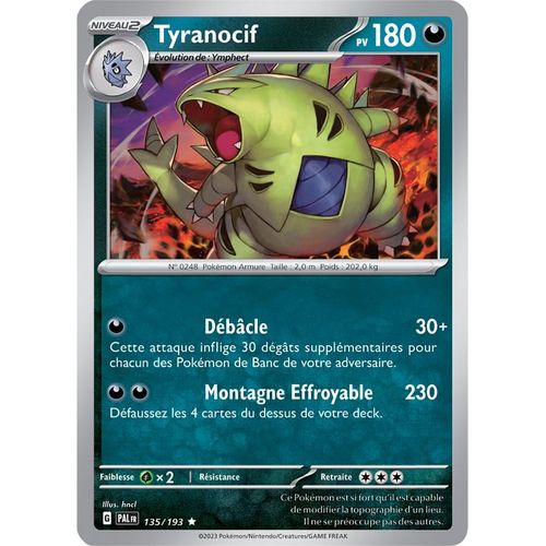 Tyranocif - Holo - 135/193 - Evolutions À Paldea