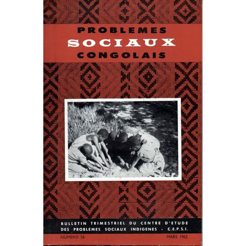 Problèmes Sociaux Congolais Cepsi 56