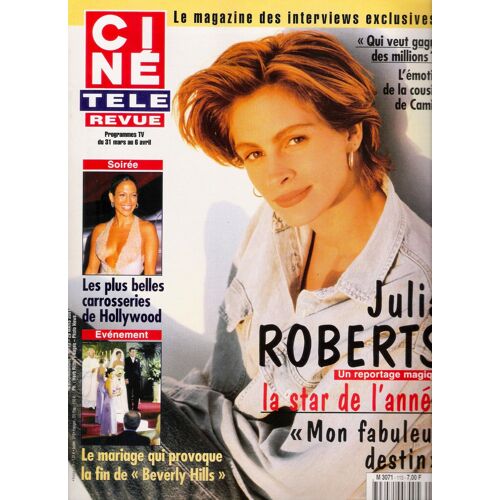 Ciné Télé Revue N° 13 / 2001 - Julia Roberts