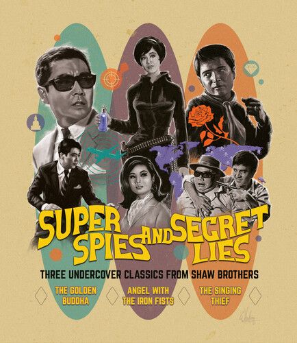 Super Spies And Secret Lies: Three Undercover Classics From Shaw Brothers [Blu-Ray]