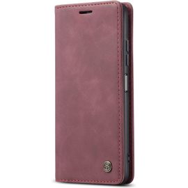 Coque Compatible Avec Xiaomi Redmi Note 11 Pro 5g,Coque Rabat Cuir Avec Magnetique,Housse Protection Portefeuille ¿¿Tui Cartes Stand Fonction (Rouge)