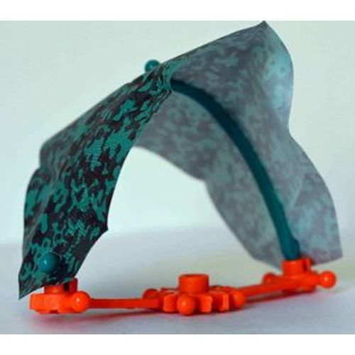 Figurine "Kinder / Infinimix" (2016) - Série: Africa Safari / Matériel - N° 12 - Tente Abri Vert ( Sd260 / Sd-260 ) Avec Bpz