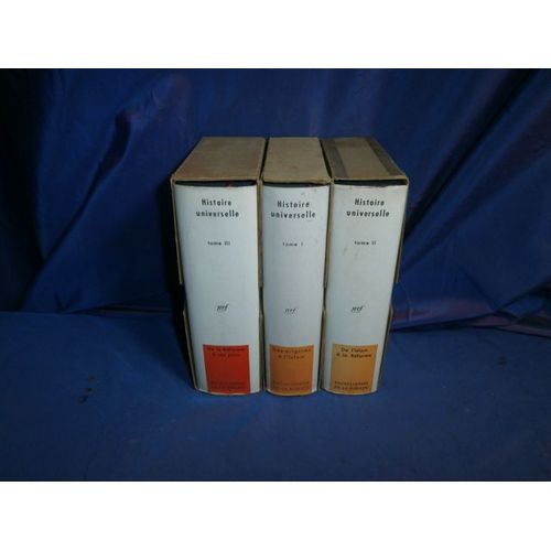 Encyclopedie De La Pleiade Histoire Universelle