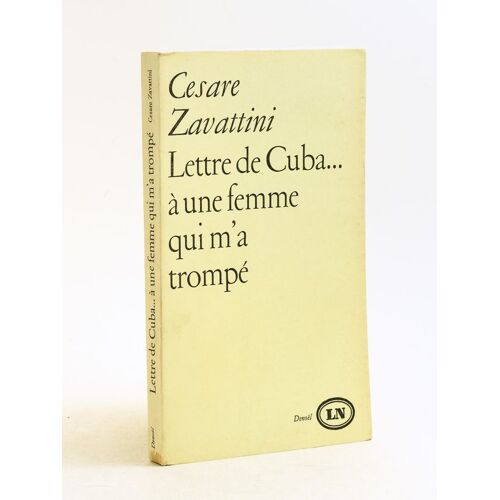 Lettre De Cuba... À Une Femme Qui M'a Trompé Suivi De Hypocrite 43 [ Livre Dédicacé Par L'auteur ]