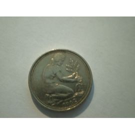 Pièce Allemande 50 Pfennigs Année 1982