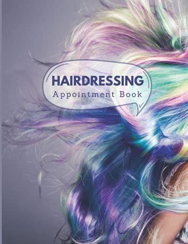 Appointment Book Hairdressing: 3 Columns One Per Page, 15 Minute Time Slot, Undated Schedule Notebook Book For Hair Salon, Hair Stylist