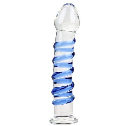 Godemiché Réaliste Et Érotique Pour Femme, Masturbateur Point G, Plug Anal, Grand Pénis, En Verre De Cristal, Jouets Sexuels