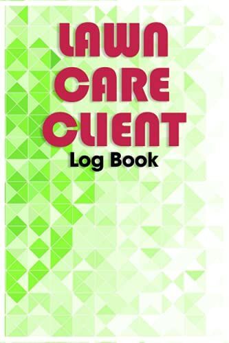 Lawn Care Client Log Book: Classic Black Faux Leather Journal Diary Daily, Your Service Booklet Lawnmower Grassland, Create Device Pass,Schedule ... Size At 6 9 Inche (Logbook/Record Books)