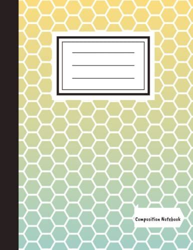 Bee Composition Notebook Wide Ruled: Cute Composition Notebook Wide Ruled, Notebook For Girls Kids Teens Students For Back To School And Home College Writing Notes,8.5" X 11",250 Wide Ruled Pages