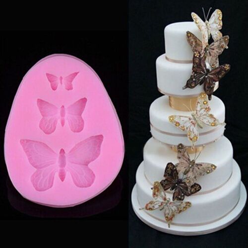 Moule À Gâteau En Silicone 3d En Forme De Papillon, Outils De Cuisson Pour Fête De Mariage, À Faire Soi-Même