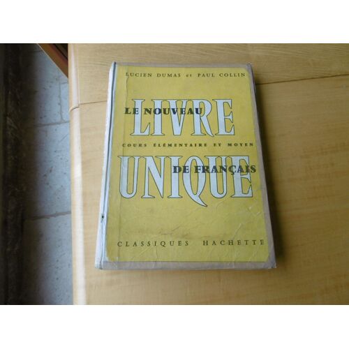 Le Nouveau Livre Unique De Francais - (1960)