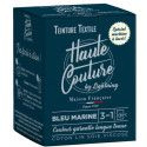 Teinture textile bleu marine colorant + sel + fixateur HAUTE COUTURE LIGHTNING