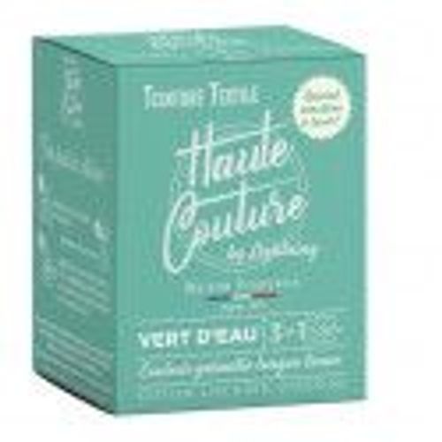 Teinture textile vert d'eau colorant + sel + fixateur HAUTE COUTURE LIGHTNING