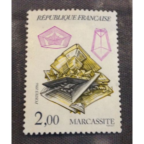 Timbre Marcassite, 1986