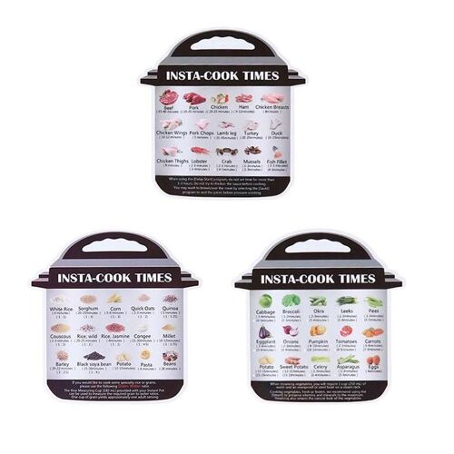 Autocollants De Temps De Cuisson Autocuiseur 2/3/4 Pièces/Ensemble, Feuille De Triperie Magnétique Cuisinière Pliante, Accessoires De Décoration, Fournitures De Cuisine