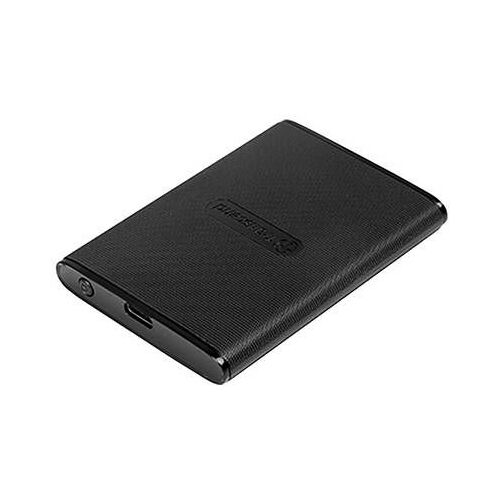Transcend ESD270C - SSD - 500 Go - externe (portable) - USB 3.1 Gen 2 - AES 256 bits - noir