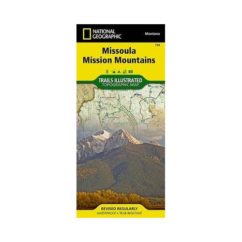 Missoula, Mission Mountains Map