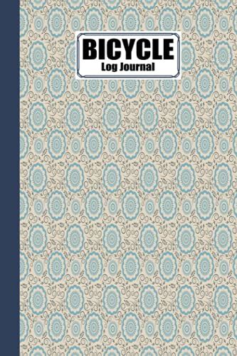 Bicycle Log Journal: Kaleidoscopes Cover Bicycle Log Journal, Training Notebook For Cyclists & Cycling Enthusiasts, 120 Pages, Size 6" X 9" By Sandra Fletcher