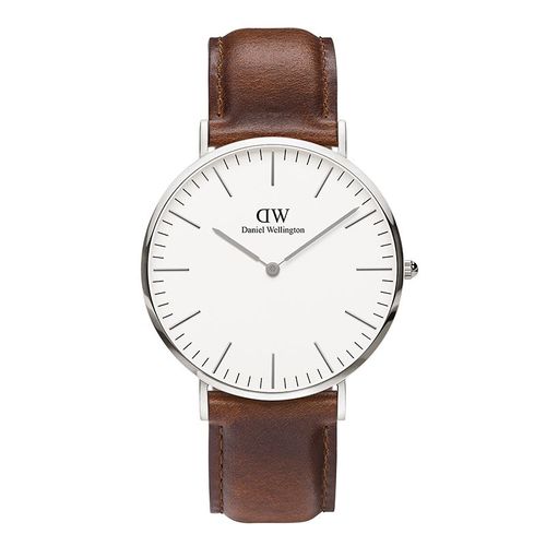 Montre Homme Daniel Wellington En Cuir Marron