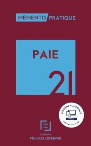 Paie - Mémento Pratique 2021