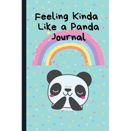 Panda Journal: Cute Kawaii Panda Dot Grid 6x9 Notebook With 120 Pages For Kids For Girls - Dotted Grid