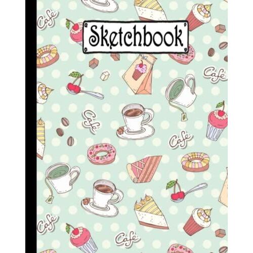 Sketchbook: Lovely Sandwich Sketchbook For Sketching, Drawing, Painting Or Writing, Sketch Book For Girls, Kids, ... Creative Fun For All Ages Toddler - Adults...