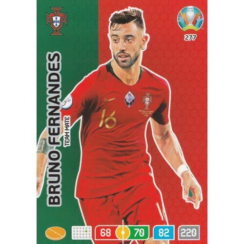 N° 277 - Carte Panini Foot Adrenalyn Xl - Uefa Euro 2020 - Bruno Fernandes - Portugal