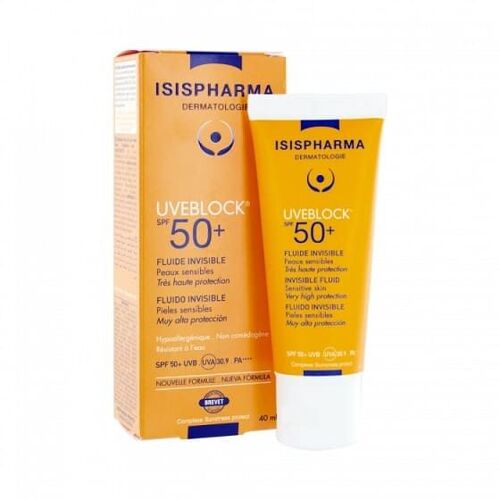 Isispharma Uveblock Fluide Invisible Spf50+ 40ml 