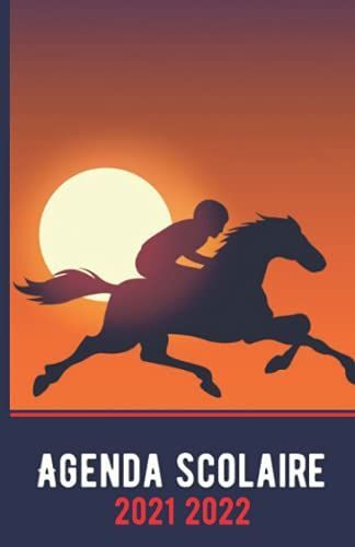 Agenda Scolaire 2021 2022: Agenda Cheval Collège Lycée Étudiant Pour Planifier Une Année Scolaire Réussie - 1 Jour Par Page.