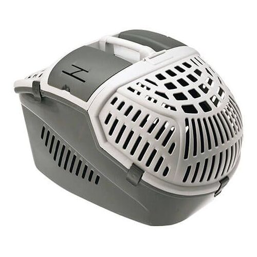 Caisse De Transport Pour Chien & Chat - Avior Gris (57cm X 39cm X 40cm)