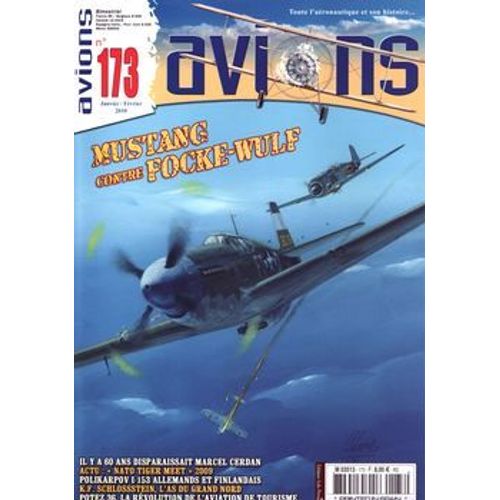 Avions 173  - Mustang Contre Focke-Wulf