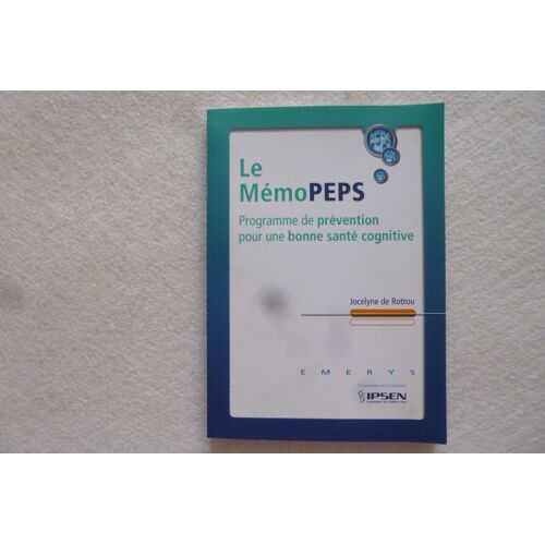 Le Memo Peps  - Programme De Prévention Pour Une Bonne Sante Cognitive