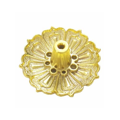 Porte-encens motif fleurs de Lotus, 1 pièce, brûleur de bâtons d'encens, prise de Base, décoration de la maison
