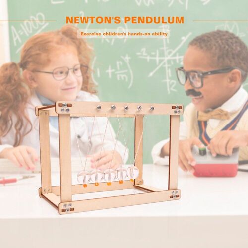 Pendule À Rotation En Bois, Ornement Du Globe, Mouvement Perpétuel, Jouets D'Équilibre Perpétuel