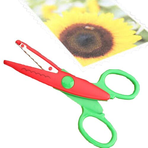 Nouveaux Ciseaux Pour Enfants Pour Bricolage Album Photo, 6 Motifs Faits À La Main, Ciseaux De Laçage Pour Carte Album Photo, Ciseaux De Bricolage Décoratifs