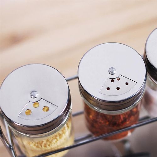 Salière à épices en plastique | 1 ppièce, salière à poivre pot d'assaisonnement, pot de Barbecue, Condiment bouteille de vinaigre, croûte de cuisine